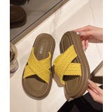 厚底サンダル レディース クロスサンダル | Miniministore | 詳細画像17