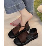 アンクルストラップサンダル厚底シューズ夏 | Miniministore | 詳細画像14