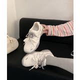 盛れる厚底スニーカーレディース美脚脚長靴 | Miniministore | 詳細画像12