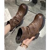 厚底ショートブーツエンジニアブーツレトロ | Miniministore | 詳細画像16