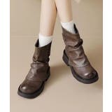 厚底ショートブーツエンジニアブーツレトロ | Miniministore | 詳細画像2