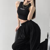 ショート丈 リブタンクトップ レディース | Miniministore | 詳細画像5