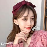 ワインレッド | リボンカチューシャ レディース 大人っぽい | Miniministore