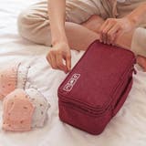 ランジェリーポーチ多層構造下着収納バッグ | Miniministore | 詳細画像14 