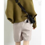 ウール風ハーフパンツ５分丈ワイドパンツ | Miniministore | 詳細画像20 