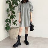 チュニックTシャツ サイドスリット | Miniministore | 詳細画像13 