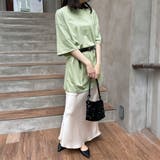 チュニックTシャツ サイドスリット | Miniministore | 詳細画像21 