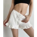 フリルペチパンツ ワッフルショートパンツ | Miniministore | 詳細画像4