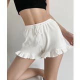 フリルペチパンツ ワッフルショートパンツ | Miniministore | 詳細画像5