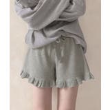 フリルペチパンツ ワッフルショートパンツ | Miniministore | 詳細画像9