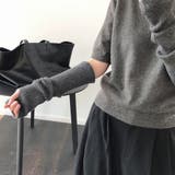 アームウォーマー秋冬 ロングアームカバー | Miniministore | 詳細画像12 