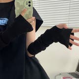 アームウォーマー秋冬 ロングアームカバー | Miniministore | 詳細画像5 