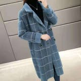 グレンチェック チェスターコート 韓国 | Miniministore | 詳細画像11