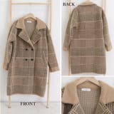 グレンチェック チェスターコート 韓国 | Miniministore | 詳細画像3