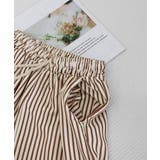 ストライプセミワイドパンツ ハイウエスト | Miniministore | 詳細画像34 