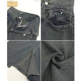 デニムマキシスカート バックスリット入り | Miniministore | 詳細画像25 