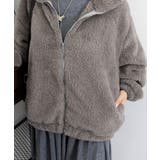 ファージャケット レディースボアブルゾン | Miniministore | 詳細画像6