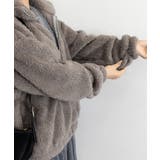 ファージャケット レディースボアブルゾン | Miniministore | 詳細画像7