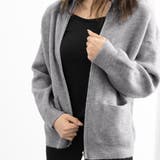 ニットカーディガン ジップアップアウター | Miniministore | 詳細画像16 