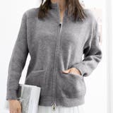 ニットカーディガン ジップアップアウター | Miniministore | 詳細画像17 