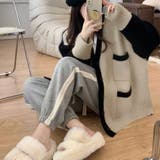 ニットカーディガン秋冬ノーカラーアウター | Miniministore | 詳細画像2