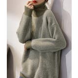 タートルネック ニットトップスレディース | Miniministore | 詳細画像10 