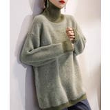 タートルネック ニットトップスレディース | Miniministore | 詳細画像8 