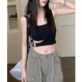 タンクトップレディース カップ付きタンク | Miniministore | 詳細画像1