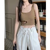 タンクトップレディース カップ付きタンク | Miniministore | 詳細画像12