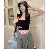 タンクトップレディース カップ付きタンク | Miniministore | 詳細画像9
