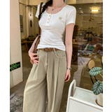 ヘンリーネック 半袖Tシャツワンポイント | Miniministore | 詳細画像15