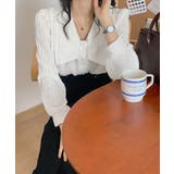 ビッグカラー ワッシャーブラウス 韓国風 | Miniministore | 詳細画像14