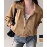 スエード調ジャケット韓国風ライトアウター | Miniministore | 詳細画像1 