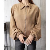 スエード調ジャケット韓国風ライトアウター | Miniministore | 詳細画像24 