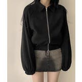 スエード調ジャケット韓国風ライトアウター | Miniministore | 詳細画像6 