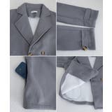 ウールタッチダブルブレストショートコート | Miniministore | 詳細画像28 