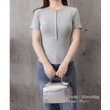 ヘンリーネックTシャツワンポイントロゴt | Miniministore | 詳細画像19 
