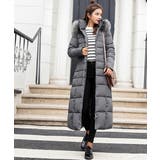 キルティングフェイクダウンコートロング丈 | Miniministore | 詳細画像10