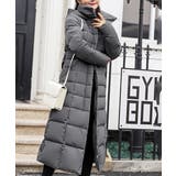 キルティングフェイクダウンコートロング丈 | Miniministore | 詳細画像13