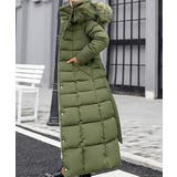 キルティングフェイクダウンコートロング丈 | Miniministore | 詳細画像15