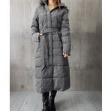 キルティングフェイクダウンコートロング丈 | Miniministore | 詳細画像19