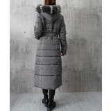 キルティングフェイクダウンコートロング丈 | Miniministore | 詳細画像24