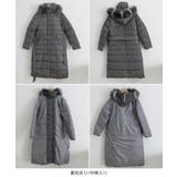キルティングフェイクダウンコートロング丈 | Miniministore | 詳細画像25