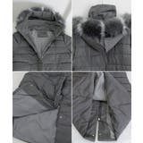 キルティングフェイクダウンコートロング丈 | Miniministore | 詳細画像28