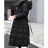 キルティングフェイクダウンコートロング丈 | Miniministore | 詳細画像5