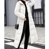 キルティングフェイクダウンコートロング丈 | Miniministore | 詳細画像7