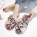 ファーサンダル レディース レオパード柄 | Miniministore | 詳細画像12