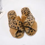 ファーサンダル レディース レオパード柄 | Miniministore | 詳細画像4