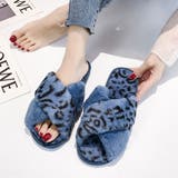 ファーサンダル レディース レオパード柄 | Miniministore | 詳細画像8