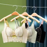 刺しゅうレースブラジャーハーフトップブラ | Miniministore | 詳細画像15 